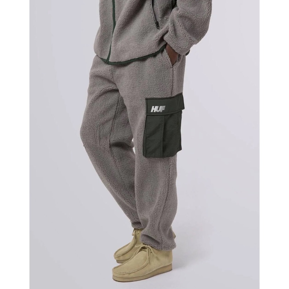 HUF Fort Point Sherpa Pant STEEL GREY